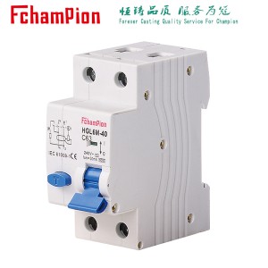 HGL6M-40 Residual Current Operated Circuit-Breakers With Integral Overcurrent Protection