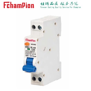 HGL1E-40 Residual Current Operated Circuit-Breakers With Integral Overcurrent Protection